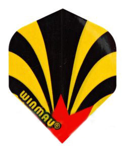 Winmau Prism Alpha yellow/black/red