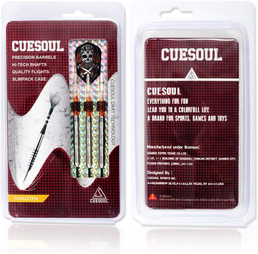 CUESOUL 20 Grams Steel Tip Tungsten Darts - 90% Tungsten