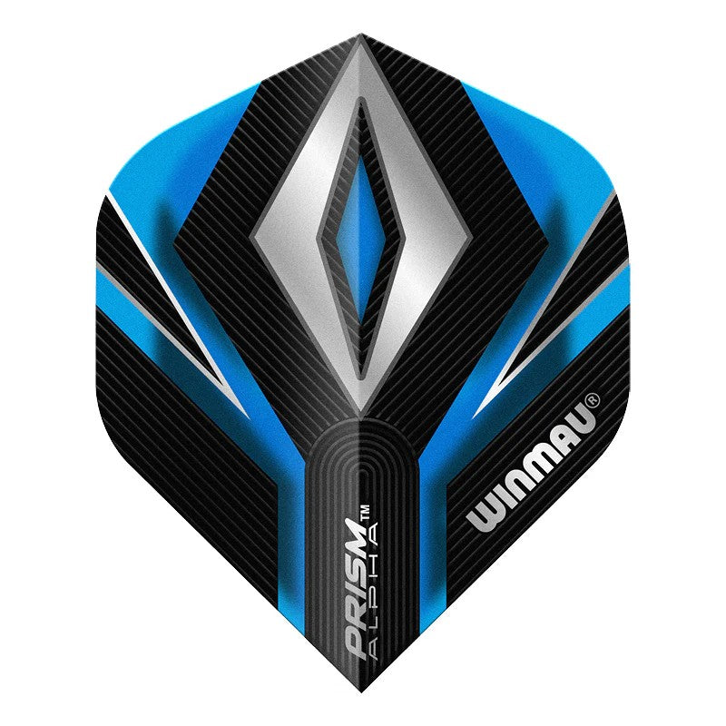 Winmau Prism Alpha Blue,Black & Silver