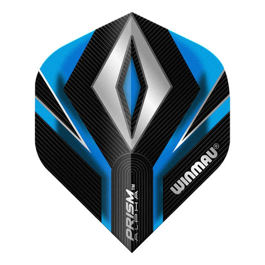Winmau Prism Alpha Blue,Black & Silver
