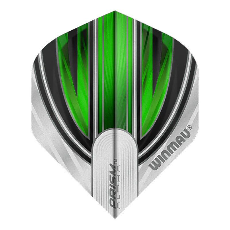 Winmau Prism Alpha White,Black & Green