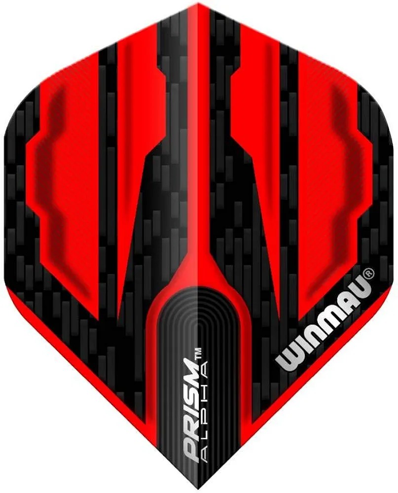 Winmau Prism Alpha Black & Red