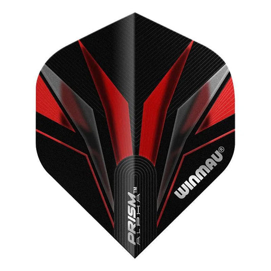 Winmau Prism Alpha Black & Red
