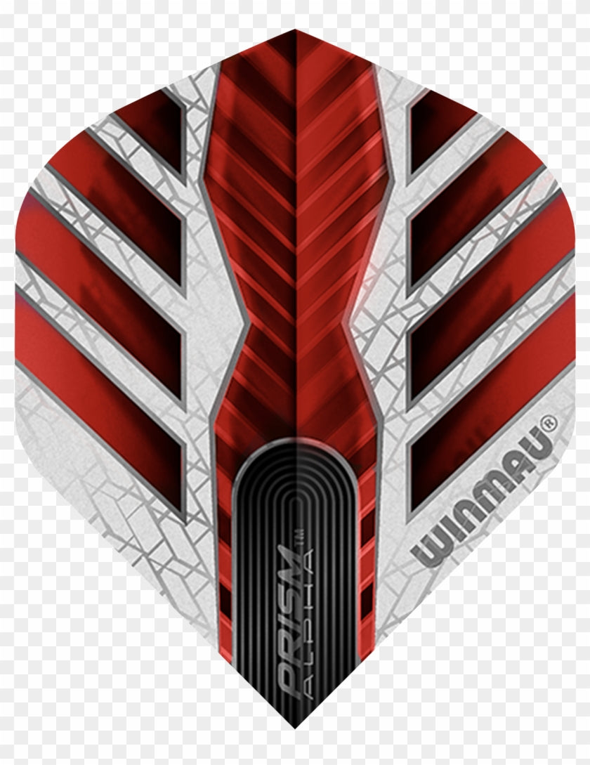 Winmau Prism Alpha  Red/White