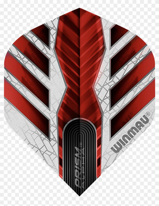 Winmau Prism Alpha  Red/White