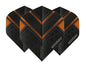Winmau Prism Alpha Black & Orange