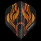 Winmau Prism Alpha  Black & Orange